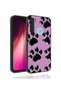 حافظة متوافقة مع هاتف Xiaomi Redmi Note 8، غطاء نورا لامع مع حماية للكاميرا
