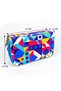 Pencil Case Colorful Themed Three-Compartment Vegan Leather (Pencil Holder) - 4