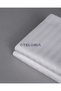 Striped Cotton Satin Fitted Sheet Set Double + 2 Pcs. Pillowcase - 4