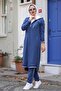 Women's Blue Hijab Seasonal Tracksuit