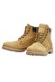 Lace-Up Solid Color Boots - 2