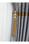 Background Curtain Ceiling Binding Bulk Braçol Curtain Set Mustard - 2