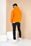 Sirius Group - Basıc Oversize Kapüşonlu Sweatshirt Kanguru Cepli - 4