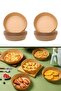® 200 Pieces Air Fryer Baking Paper Disposable Oil-Proof Paper Round Plate Model