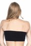 Women's Black Seamless Padded Strapless Bra New Season (1 Piece Economical) - 3