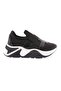 Black - 3011-22k Women's Thick Sole Sneakres Shoes