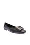 Woman's buckled flat shoes black 1012621 - 2