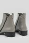 Women's Gray Genuine Natural Leather Boots & Booties - 4
