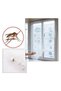 Adjustable Adhesive Window Glass Fly Screen 70x125 Cm - 2