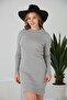 Women's Halter Neck Long Sleeve Camisole Dress - 5
