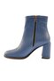 Round Toe Heeled Women's Boots Blue Fediye 51653285 - 3