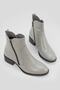 Women's Gray Genuine Natural Leather Boots & Booties