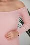 Women's Boat Neck Long Sleeve Camisole Dress - 6