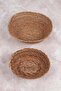 2-Piece Decorative Oval Basket - Fruit Holder, Soap Dish, Towel Holder and Bread Basket - 2