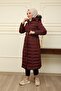 Women's Long Filled Inflatable Sports Jacket - 5
