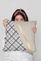 Mink Decorative Hidden Zipper Double Sided Throw Pillow Pillow Case Premium Fabric 43x43cm Krl1014 - 3
