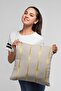 Mink Decorative Throw Pillow Pillow Case Hidden Zipper Double Sided Premium Fabric 43x43cm Krl1023 - 2