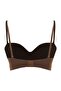 Dark Brown Seamless/Seamless Underwire-Free Covered Strapless Knitted Bra Thmaw23Su00069 - 9