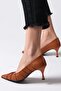 Nina Tan Color Drawstring Women's Heeled Shoes - 3