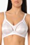 Women's Underwire-Free Gathering White Bra B/C Cup 1610