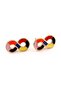 Infinity Icon Colorful Design Women's Earrings Ex015