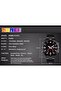 1144 Men's Black Steel Analog and Digital Wrist Watch - 7