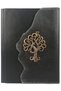 Magnetic Leather Notebook with Wishing Tree Figure