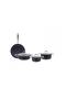 Bio Diamond Pro 7 Piece Pot Set Black