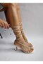 White Skin Flip Flops Sandals - 3