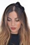 Hahai Women's Black Color Double Bow Crown