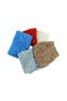 6 Pieces of Elastic Chair Covers with Wrinkled Skirts_Krem - 3