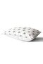 Rectangular Pillowcase - Gray Star Shaped Decorative Design - 2