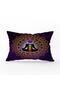 Yoga Motif Sky Patterned Digital Printed Special Design Rectangular Pillow Case