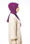 Fuchsia Black Jacquard Modal Shawl 75x200 Cm With Scarf Hanger And Gift Set - 2