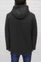 Men's Smoked Hooded Wool Blended Stamp Coarse - 6