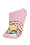 Girl's Looney Tunes Licensed 3-Piece Booties Socks - 3