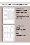Exam Preparation Planning Set | Ayt-tyt-kpss-ales-yds | 3 Exam Planners + 1 Weekly Planner - 4