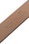 Men's Faux Leather Belt Navy Blue Color - 3