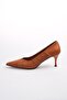 Nina Tan Color Drawstring Women's Heeled Shoes - 4