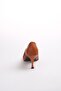 Nina Tan Color Drawstring Women's Heeled Shoes - 5