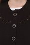 Knitwear Steel Knitted Beaded Handcrafted Crochet Women's Mother Winter Vest - 7