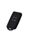 Compatible Black Silicone Keychain Renault Megane 4, Captur, Kadjar, Talisman