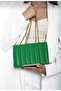Women's Green Magnetic Hand and Shoulder Bag - 4