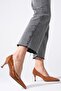 Wendy Tan Suede and Patent Leather Women's Heeled Shoes - 4