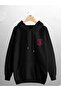 Hooded Paris Football Back Printed Hoodie Sweatshirt - 2