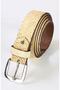 Women's Genuine Leather Belt, Milky Brown (19-kmr B 11) - 2