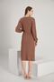 Double Breasted Collar Dress (b21-36900) - 6