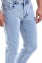 Blue Dynamic Fit Straight Cotton 5 Pocket Jeans - 5