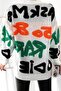 Patterned Button Detailed Knitted Cardigan - 7