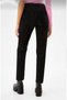 Black High Waist Lycra Mom Jeans - 4